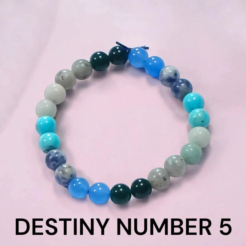 Destiny Number 5 Bracelet | Adventure & Freedom by Brahmatells