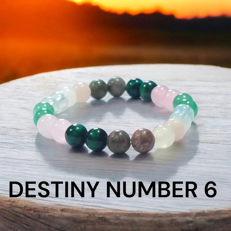 Destiny Number 6 Bracelet | Love & Harmony by Brahmatells