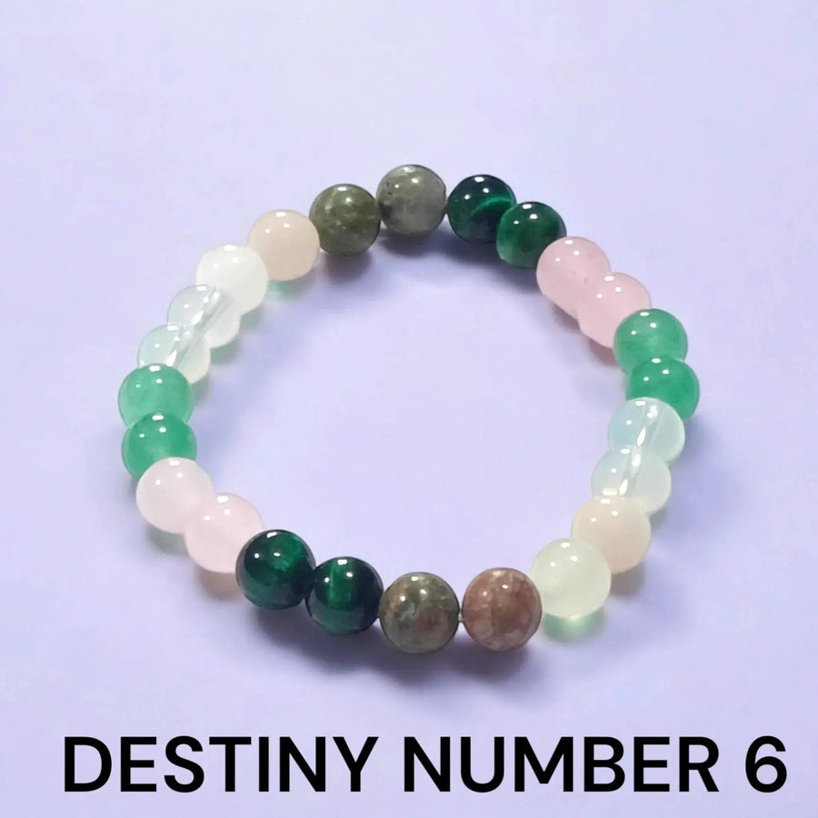 Destiny Number 6 Bracelet | Love & Harmony by Brahmatells