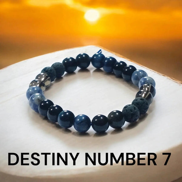 Destiny Number 7 Bracelet | Wisdom & Insight by Brahmatells