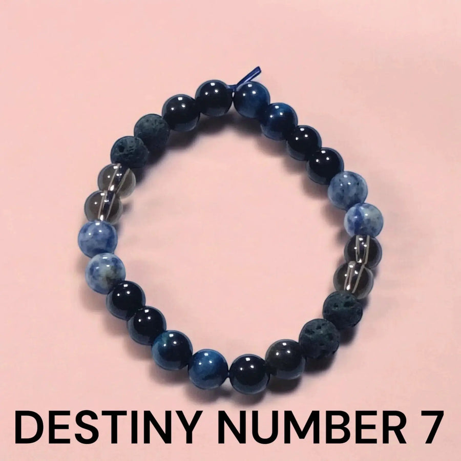 Destiny Number 7 Bracelet | Wisdom & Insight by Brahmatells