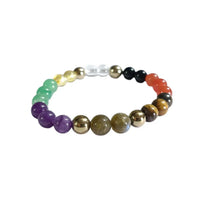 Mystic Harmony Bracelet – Citrine, Amethyst, Tourmaline by Brahmatells