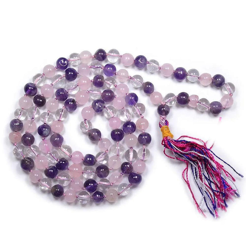 Discover Spiritual Clarity with Crystal Mala Beads | Brahmatells by Brahmatells
