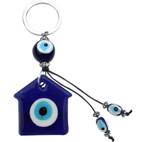 Dream Catcher Evil Eye With Tassel Good Luck Keychain by Brahmatells