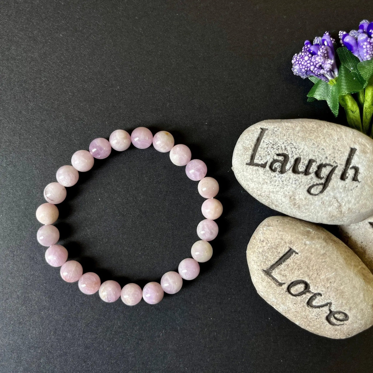Elegant Kunzite Crystal Bracelet | Brahmatells by Brahmatells