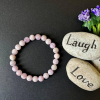 Elegant Kunzite Crystal Bracelet | Brahmatells by Brahmatells