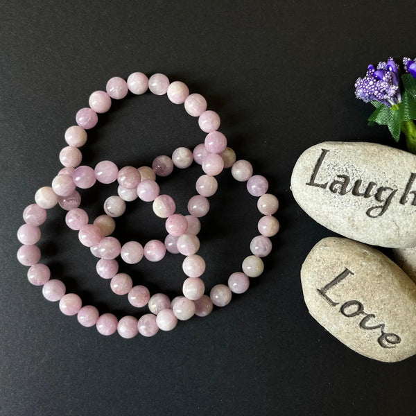 Elegant Kunzite Crystal Bracelet | Brahmatells by Brahmatells