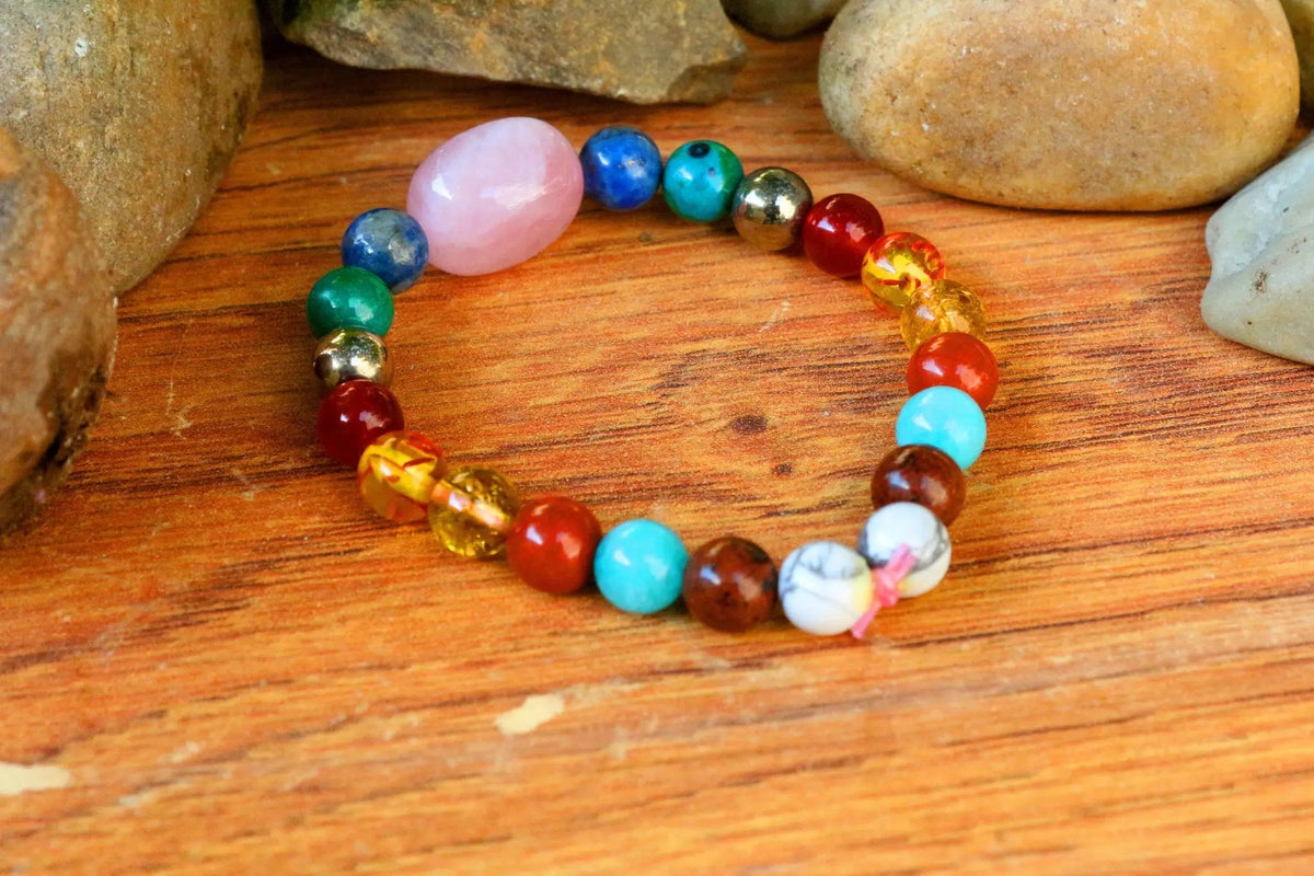 Elevate Your Confidence with Brahmatells' Self-Belief Crystal Bracelet by Brahmatells