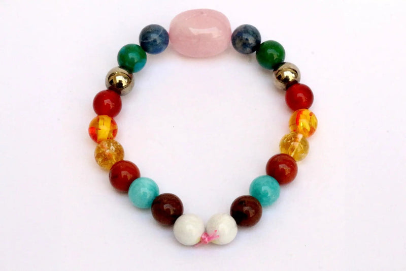 Elevate Your Confidence with Brahmatells' Self-Belief Crystal Bracelet by Brahmatells