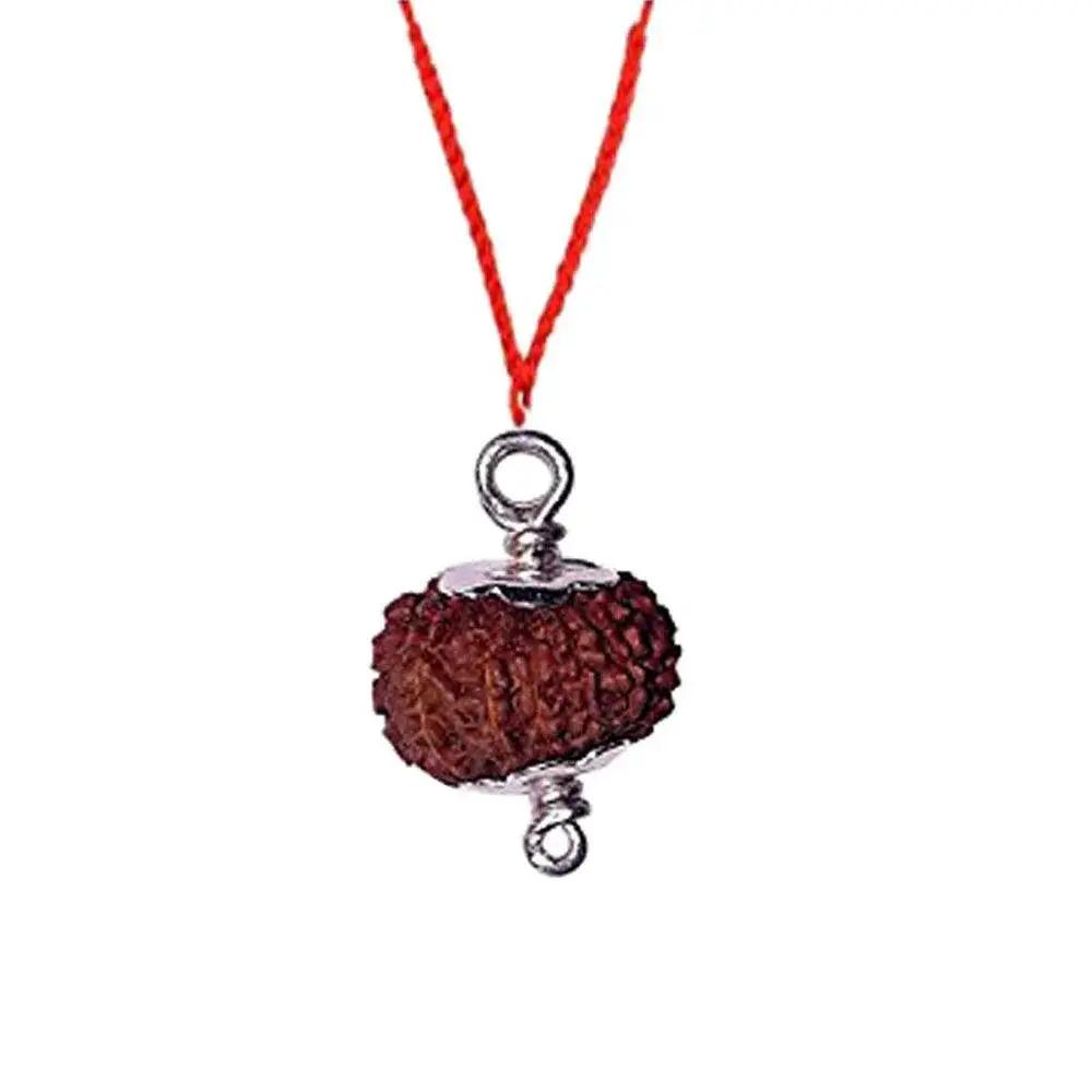 Eleven Mukhi Rudraksha Silver Pendant - Unleash Ekadasha Rudra's Power | Brahmatells by Brahmatells