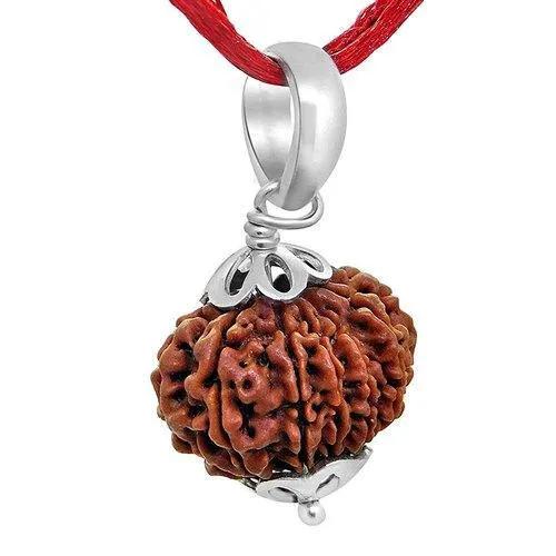 Eleven Mukhi Rudraksha Silver Pendant - Unleash Ekadasha Rudra's Power | Brahmatells by Brahmatells