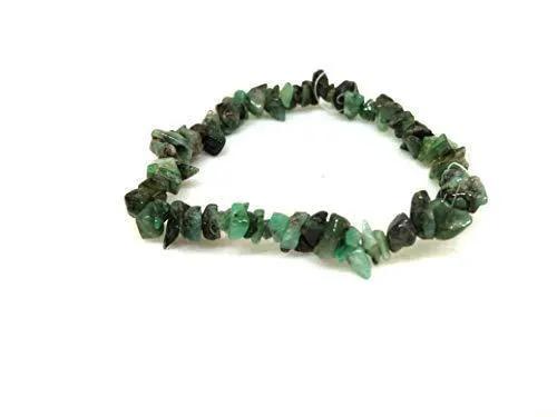 Emerald Chips Healing Bracelet | Brahmatells by Brahmatells