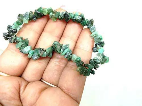 Emerald Chips Healing Bracelet | Brahmatells by Brahmatells