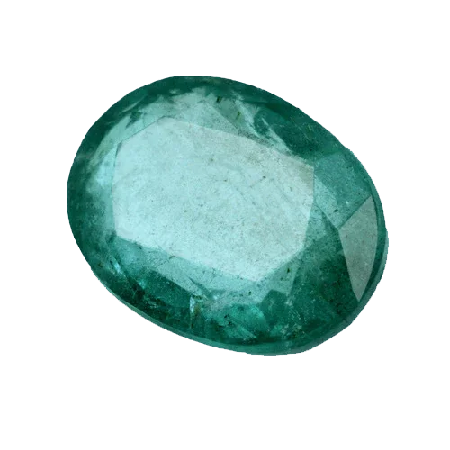 Emerald oval-dark-green BTE111GSM by Brahmatells