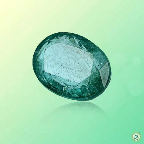 Emerald oval-dark-green BTE111GSM by Brahmatells
