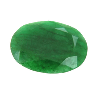 Emerald oval-intense-yellow grass-green BTE112GSM by Brahmatells