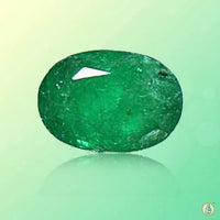 Emerald oval-medium dark-green BTE104GSM by Brahmatells