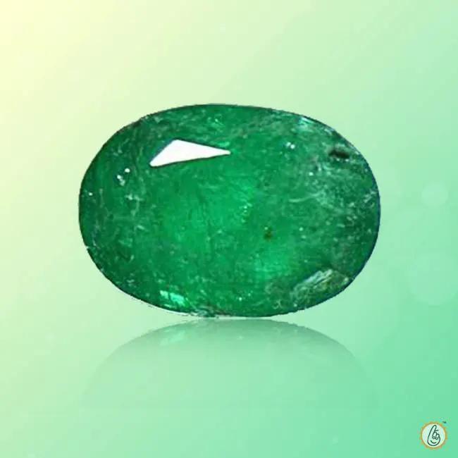 Emerald oval-medium dark-green BTE104GSM by Brahmatells