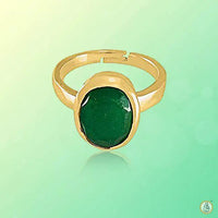 Emerald Oval-Medium Dark-Green Ring - Mercury's Choice | Brahmatells by Brahmatells