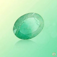 Emerald oval-natural-green BTE105GSM by Brahmatells