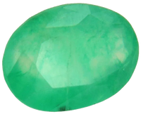 Emerald oval-natural-light-green BTE110GSM by Brahmatells