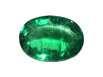 Emerald oval-strong yellow-green BTE115GSM by Brahmatells