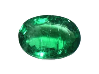 Emerald oval-strong yellow-green BTE115GSM by Brahmatells