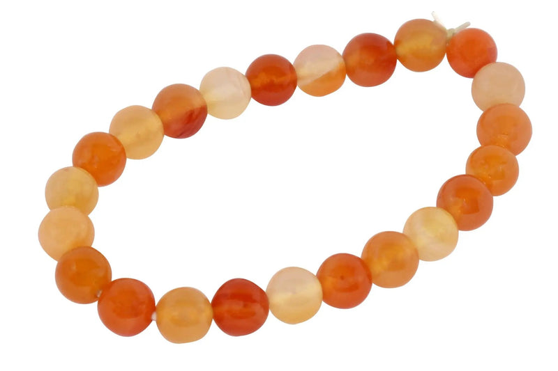 Empower Your Essence with Brahmatells' Carnelian Bracelet by Brahmatells