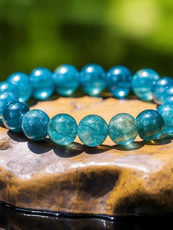 Empower Your Goals: Apatite Bracelet for Clarity & Success | Brahmatells by Brahmatells