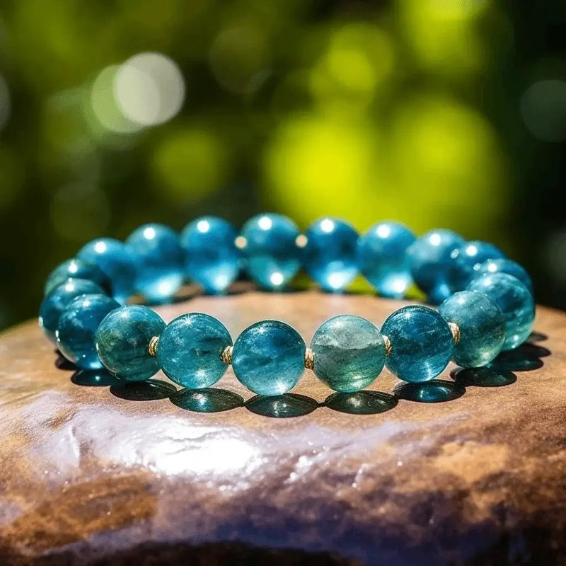 Empower Your Goals: Apatite Bracelet for Clarity & Success | Brahmatells by Brahmatells