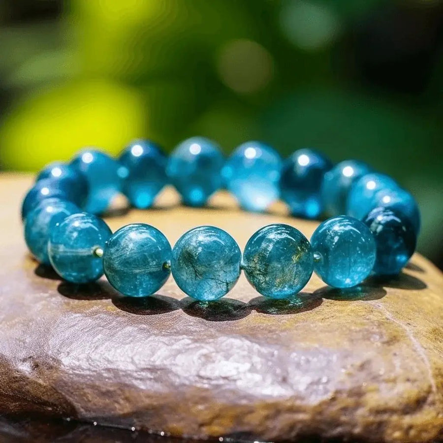 Empower Your Goals: Apatite Bracelet for Clarity & Success | Brahmatells by Brahmatells