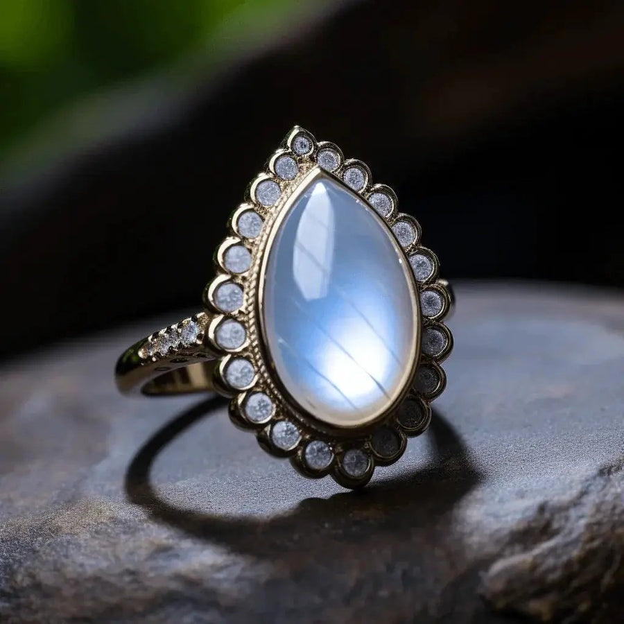 Enchanting Moonstone Jewelry - Ethereal Blue Sheen | Brahmatells by Brahmatells