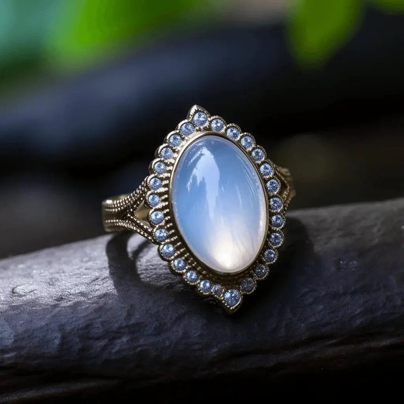 Enchanting Moonstone Jewelry - Ethereal Blue Sheen | Brahmatells by Brahmatells