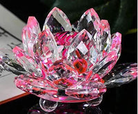 Enchanting Pink Crystal Lotus Flower - A Symbol of Purity & Fortune | Brahmatells by Brahmatells