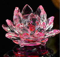 Enchanting Pink Crystal Lotus Flower - A Symbol of Purity & Fortune | Brahmatells by Brahmatells