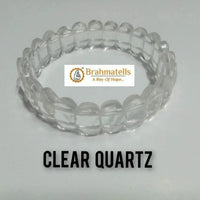 Energised Clear Quartz Bracelet for Balance & Healing | Brahmatells by Brahmatells