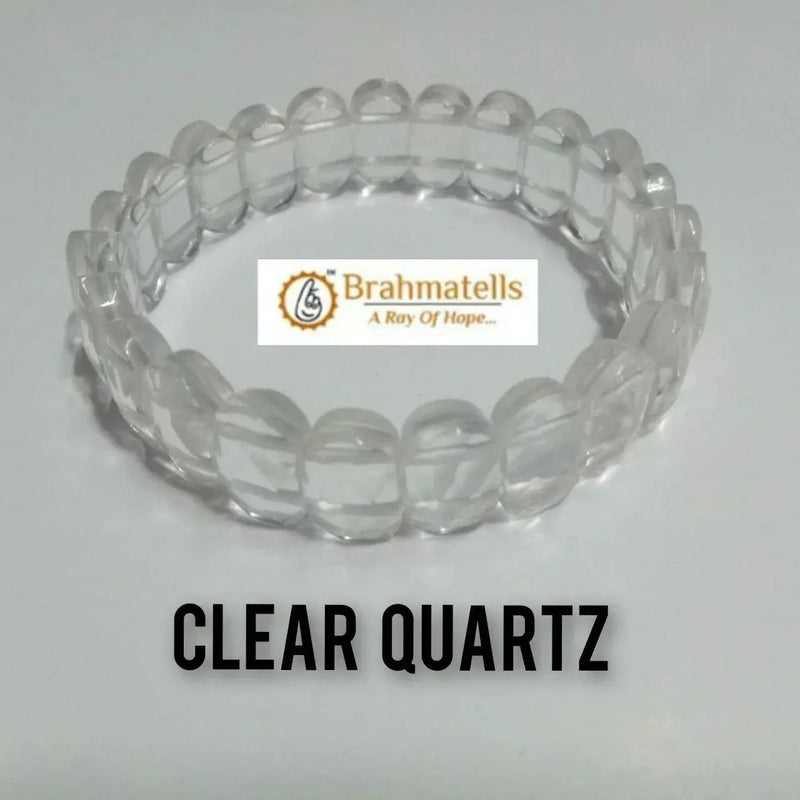 Energised Clear Quartz Bracelet for Balance & Healing | Brahmatells by Brahmatells