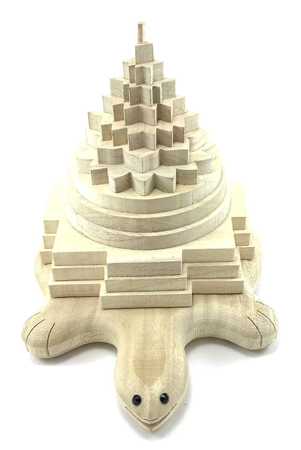 Energised Vastu Tortoise Meru Shriparni Shri Yantra Vastu Pyramid Yantra by Brahmatells