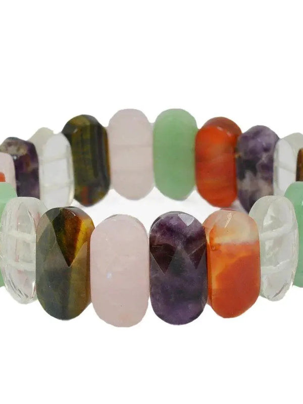 Energized 7 Chakra Healing Bracelet | Unisex Crystal Power | Brahmatells by Brahmatells