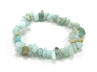 Energized Amazonite Chip Bracelet | Heart & Throat Chakra Healing by Brahmatells