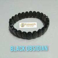 Energized Black Obsidian Bracelet for Protection & Grounding | Brahmatells by Brahmatells