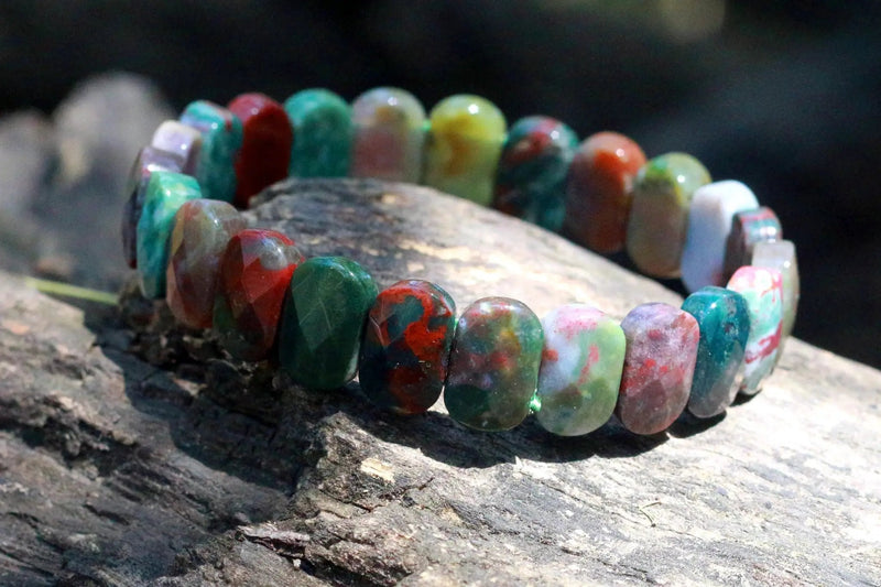 Energized Bloodstone Bracelet for Health & Vitality | Brahmatells by Brahmatells
