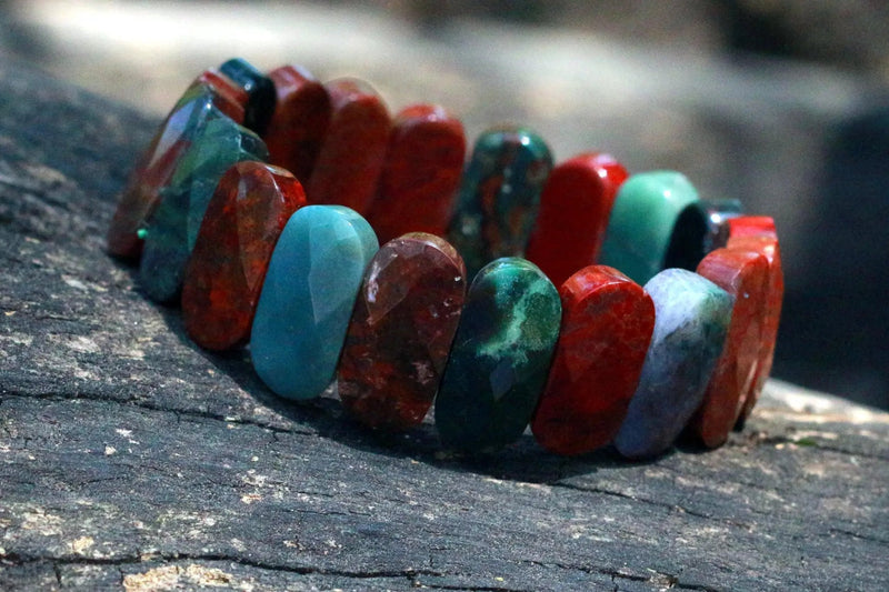Energized Bloodstone Bracelet for Health & Vitality | Brahmatells by Brahmatells