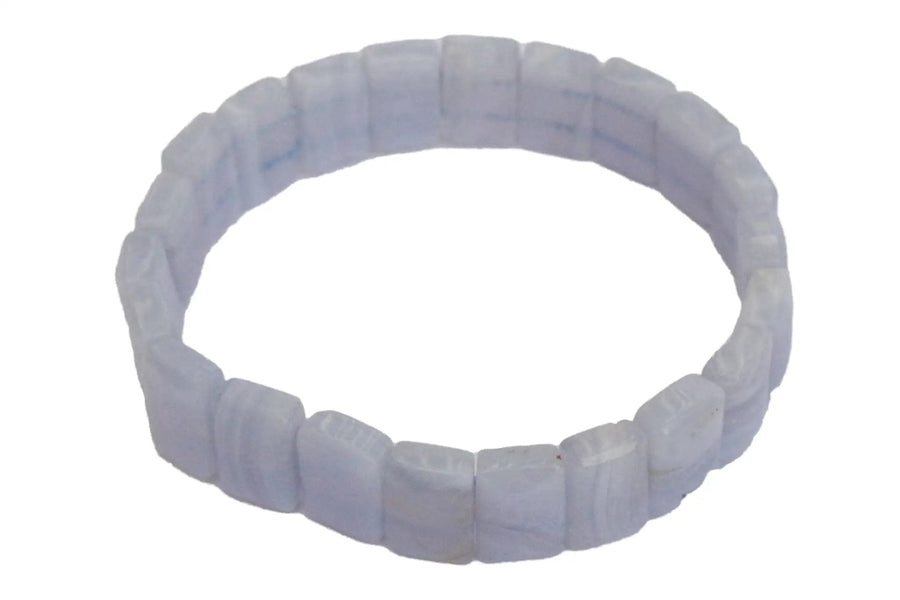 Energized Blue Lace Agate Bracelet for Serenity | Brahmatells by Brahmatells