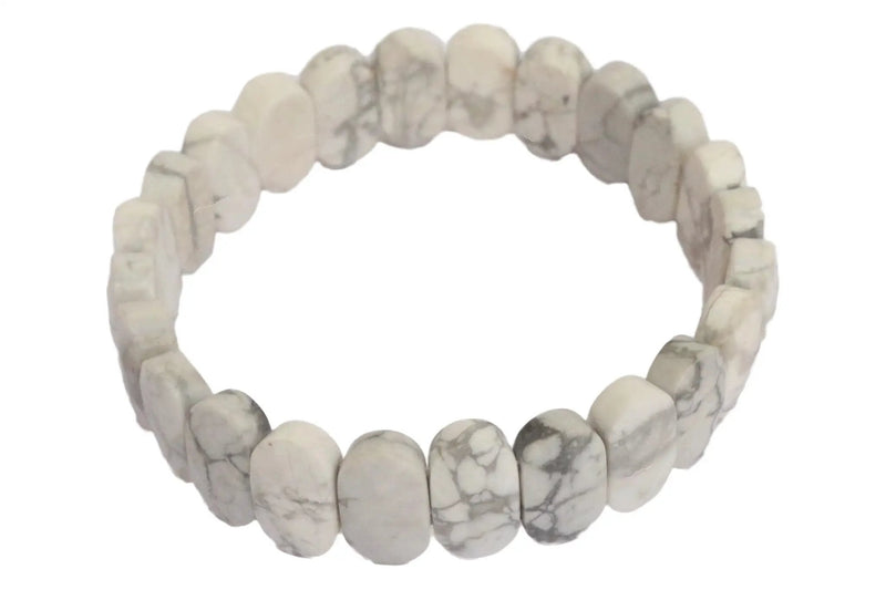 Energized Howlite Bracelet for Calm & Patience | Brahmatells by Brahmatells