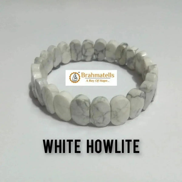 Energized Howlite Bracelet for Calm & Patience | Brahmatells by Brahmatells
