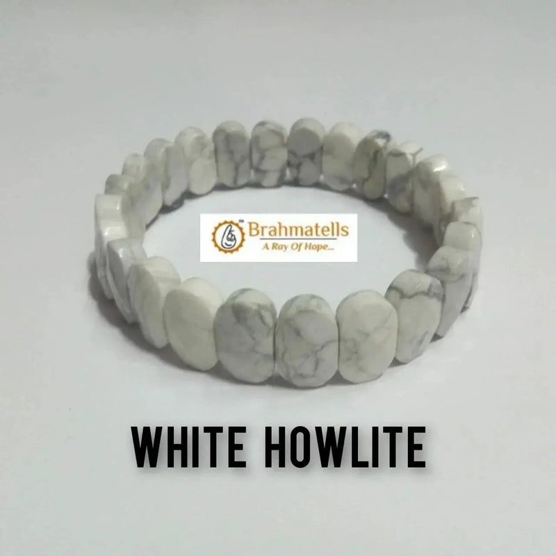 Energized Howlite Bracelet for Calm & Patience | Brahmatells by Brahmatells