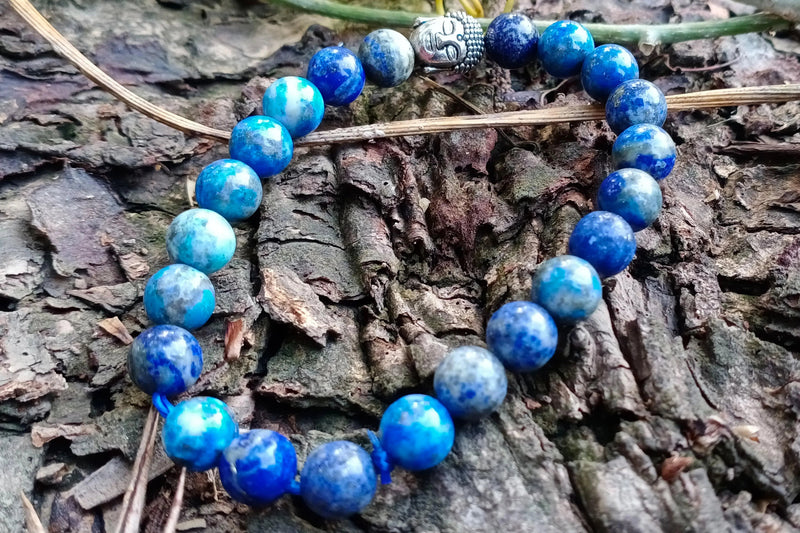 Energized Lapis Lazuli Bracelet for Wisdom & Creativity | Brahmatells by Brahmatells