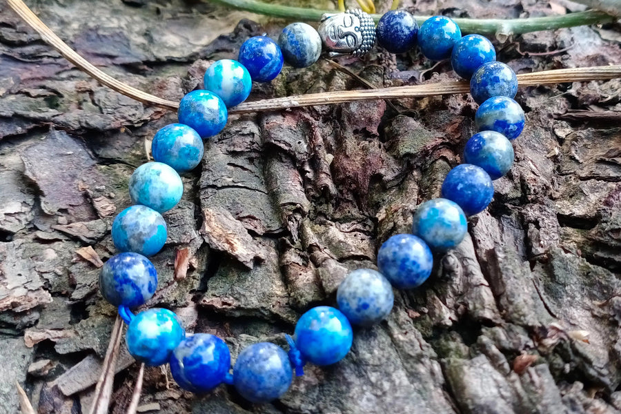 Energized Lapis Lazuli Bracelet for Wisdom & Creativity | Brahmatells by Brahmatells