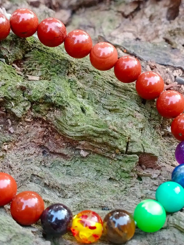 Energized Red Jasper Bracelet for Stability & Abundance | Brahmatells by Brahmatells
